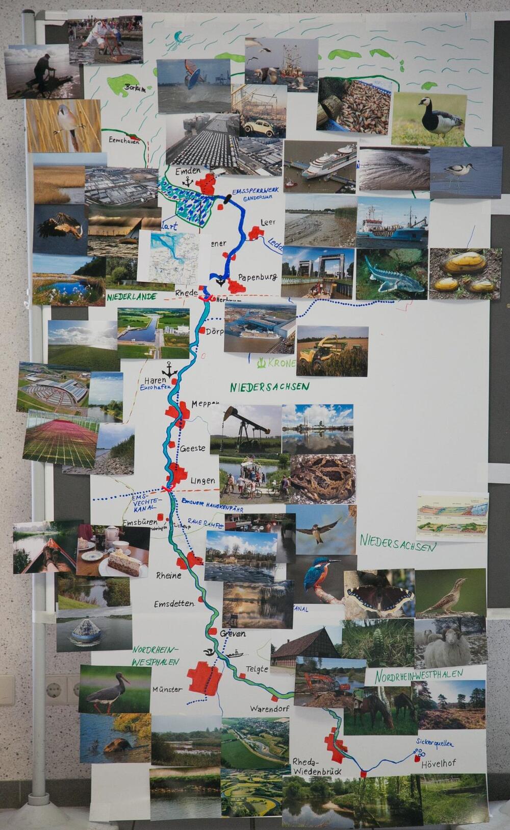 Ems-Bilderreise von Jugendlichen © WWF Deutschland / BUND / NABU