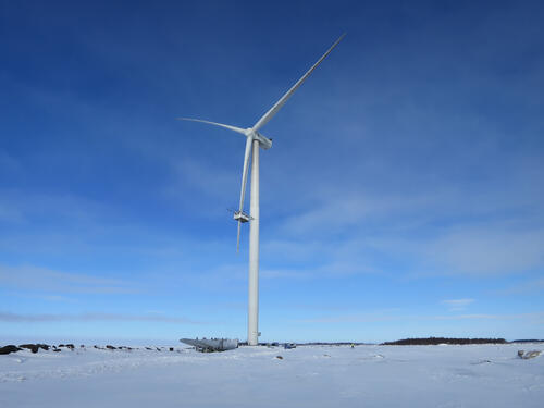 Wartungskabine an WEA © WP Systems