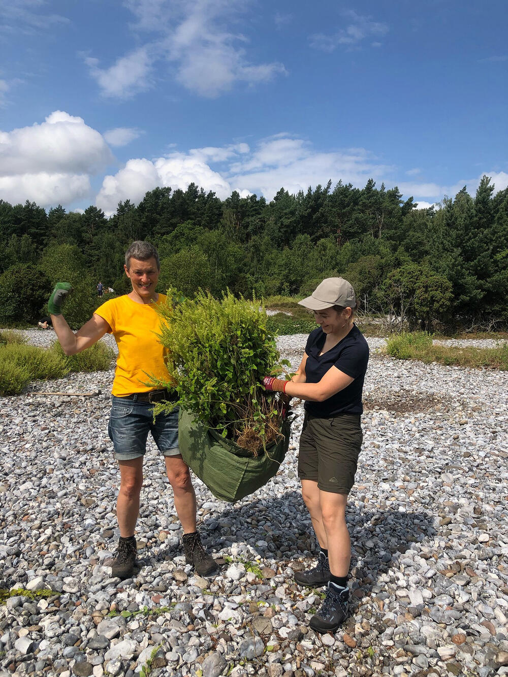 Bergwaldprojekt e.V. - Pflege der Feuersteinfelder © Bergwaldprojekt e.V.
