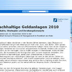 M&A und Private Equity 2010 
