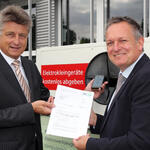 Übergabe Pohl/Brickwedde 