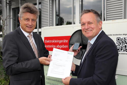 Übergabe Pohl/Brickwedde 