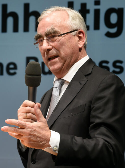 Dr. Theo Waigel &copy; DBU/Peter Himsel