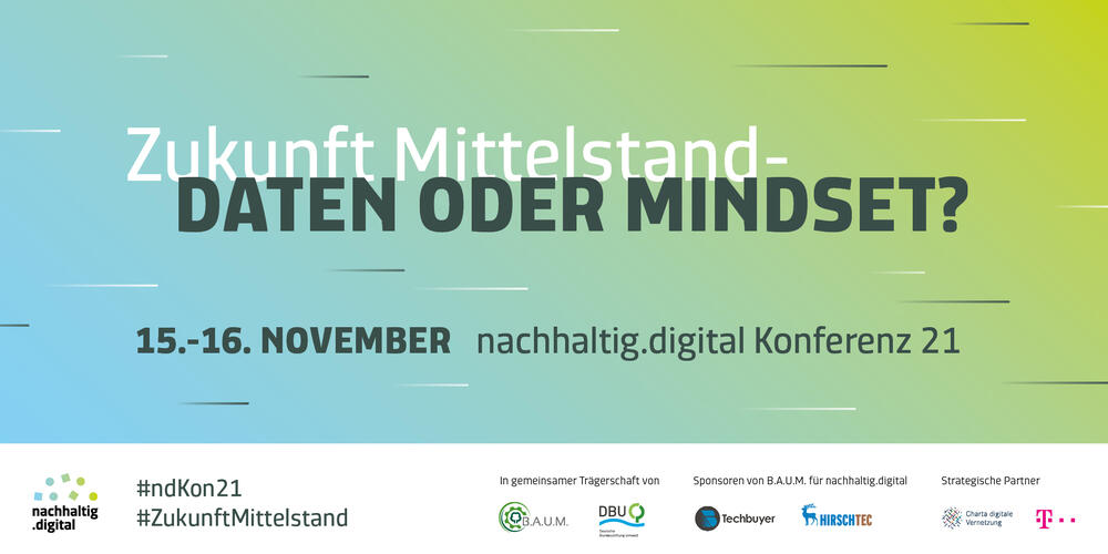 ÄNDERN? - nachhaltig.digital Jahreskonferenz 2021 © nachhaltig.digital