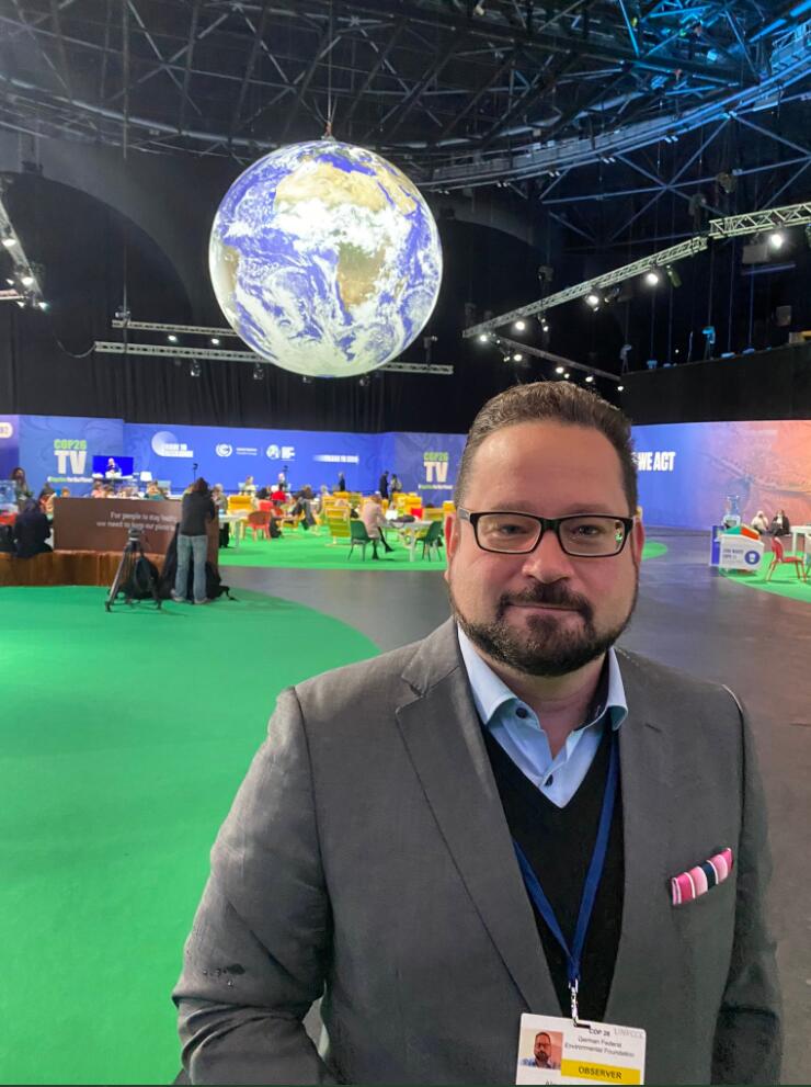 GS Bonde auf COP26 © Deutsche Bundesstiftung Umwelt