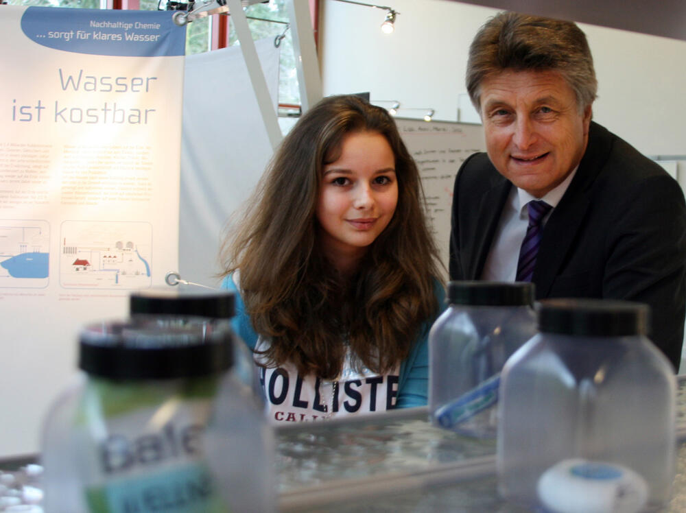 Millionste Ausstellungsbesucherin 