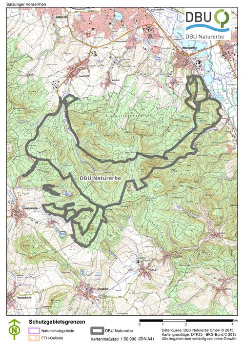 DBU Naturerbefläche Salzunger Vorderrhön © Deutsche Bundesstiftung Umwelt