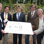 Übergabe Bewilligung Holter Burg 