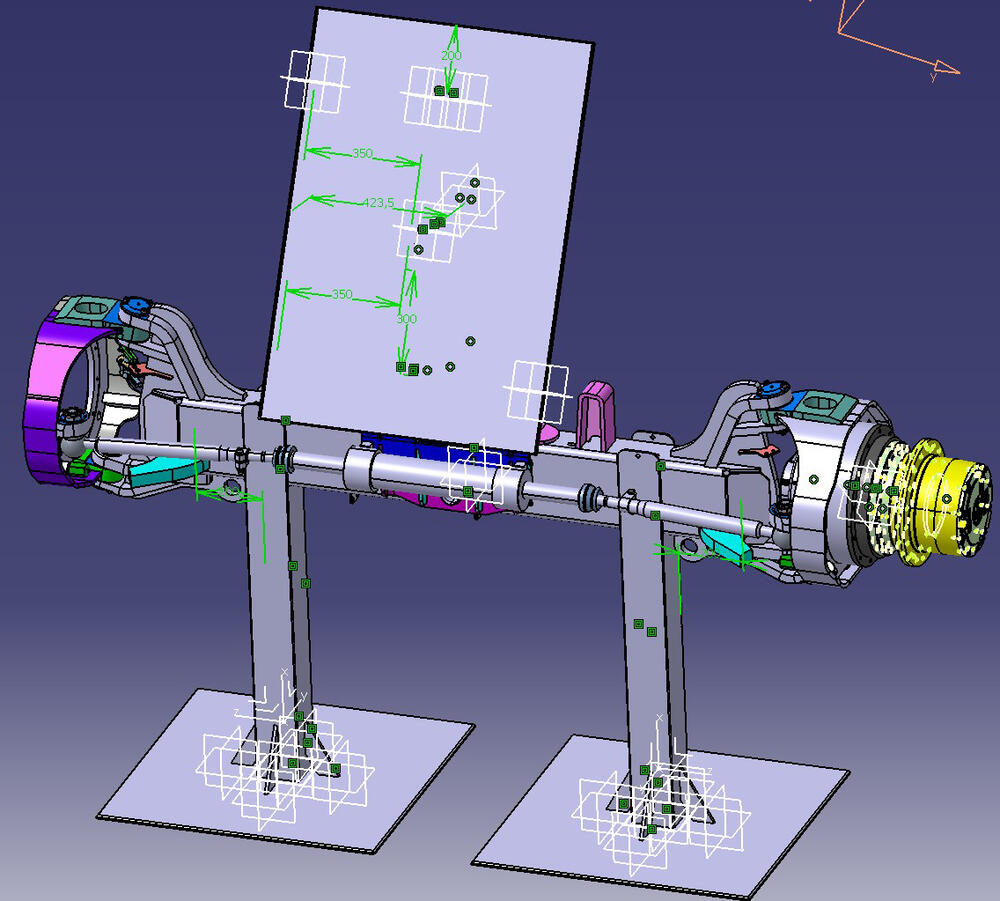 Feldhäckslerantrieb 