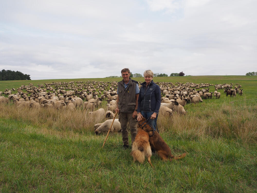 Ehepaar Christof und Petra Bokelmann © Gesa Wannick/DBU Naturerbe 