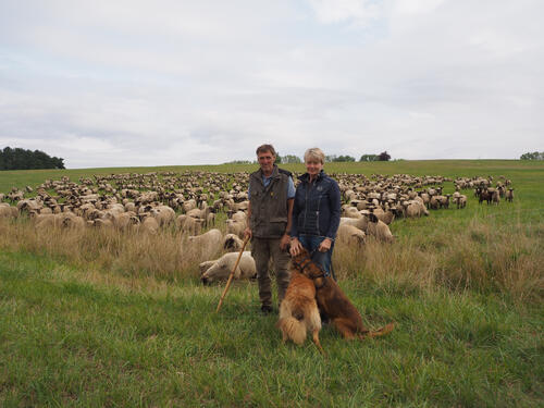 Ehepaar Christof und Petra Bokelmann © Gesa Wannick/DBU Naturerbe 