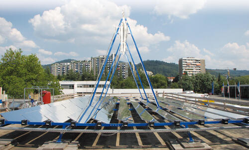 Mit der Sonne kühlen 