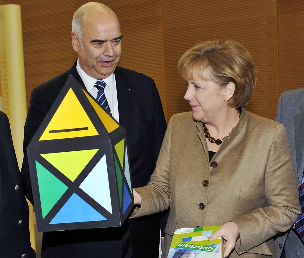 Schirmherrin Angela Merkel 