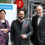 Besuch Bonde beim Projekt Virtuelles Kraftwerk der zweiten Generation © Apostolov/ Hochschule Reutlingen