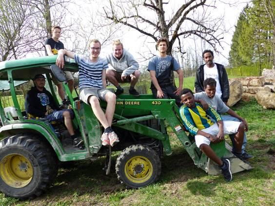 35000_Umweltbildung_Jugendliche © Zentrum für Umwelt und Kultur Benediktbeuern