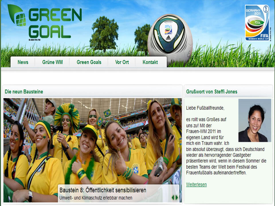 Green Goal Frauen WM 