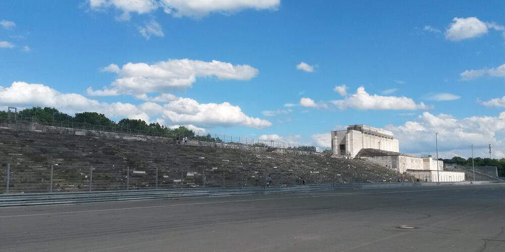 Zeppelintribüne heute © Hochbauamt Stadt Nürnberg
