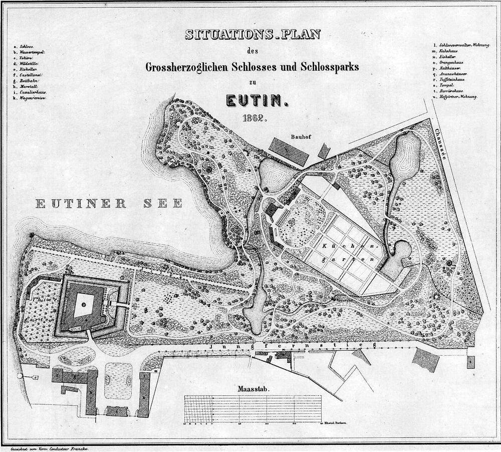 Revitalisierung des Küchengartens im Eutiner Schlossgarten 