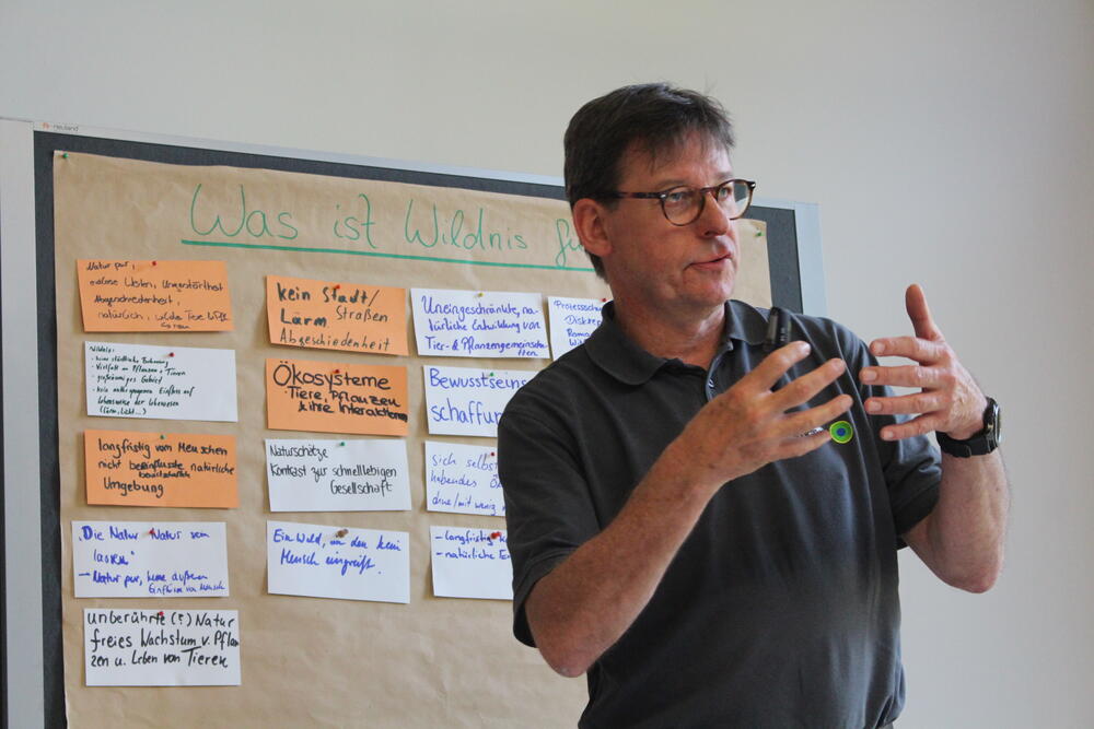 Workshop Nationalparks JuZuVie17 © Christina Mikalo/Deutsche Bundesstiftung Umwelt