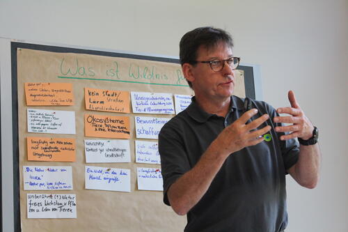 Workshop Nationalparks JuZuVie17 © Christina Mikalo/Deutsche Bundesstiftung Umwelt