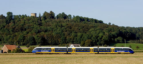 Haller Willem - sprechender Zug der NordWestBahn &copy; NordWestBahn