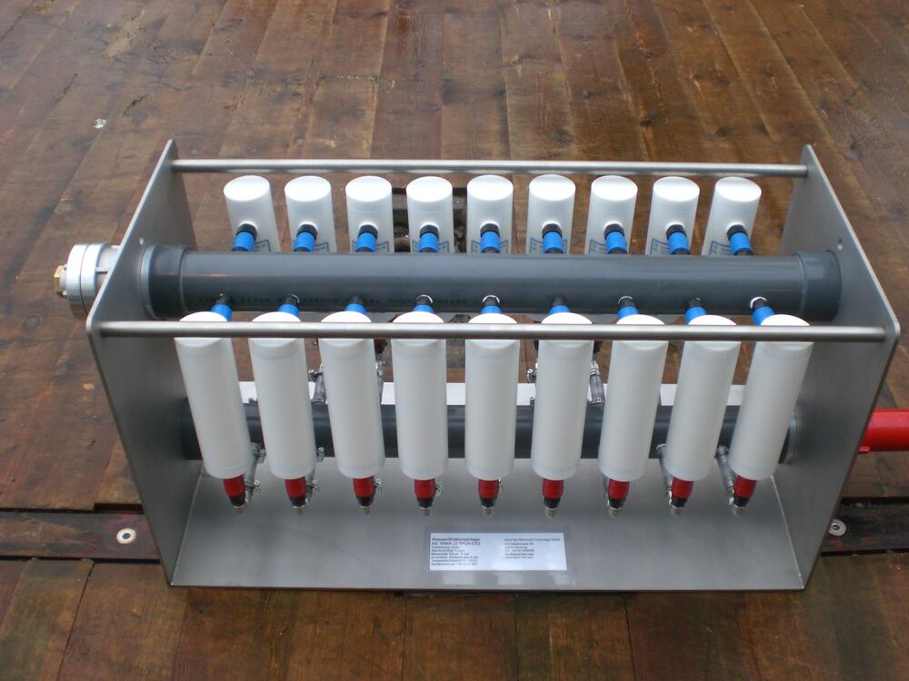 Modul mit Membranfilter &copy; Aqua free Membrane Technology