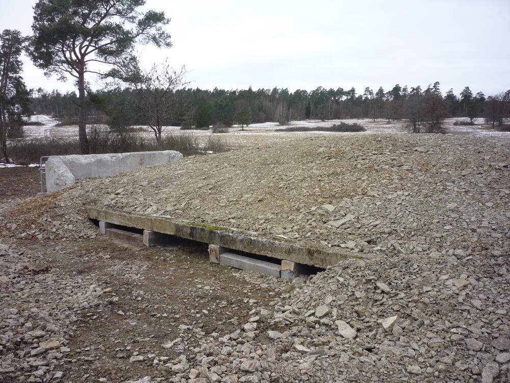 Rückbau Mellrichstadt Fledermausbunker © Bundesforst