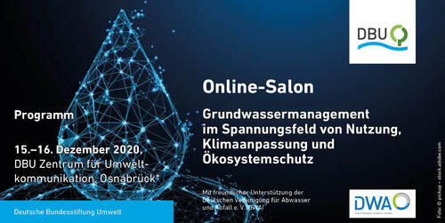 DBU Online-Salon zum Thema Grundwassermanagement © Deutsche Bundesstiftung Umwelt (DBU)