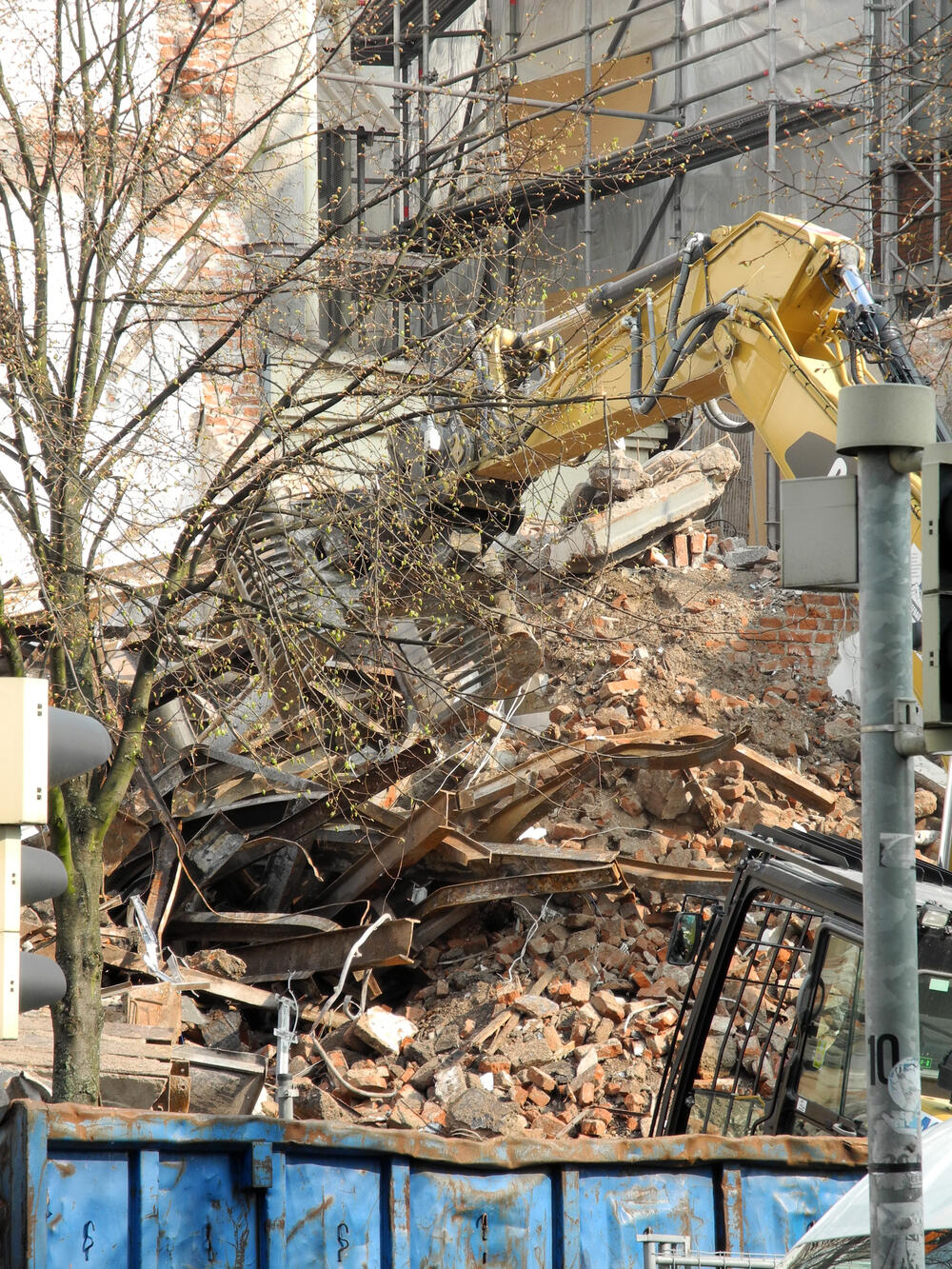 Abbruch © Ute Dechantsreiter, bauteilnetz, Bremen