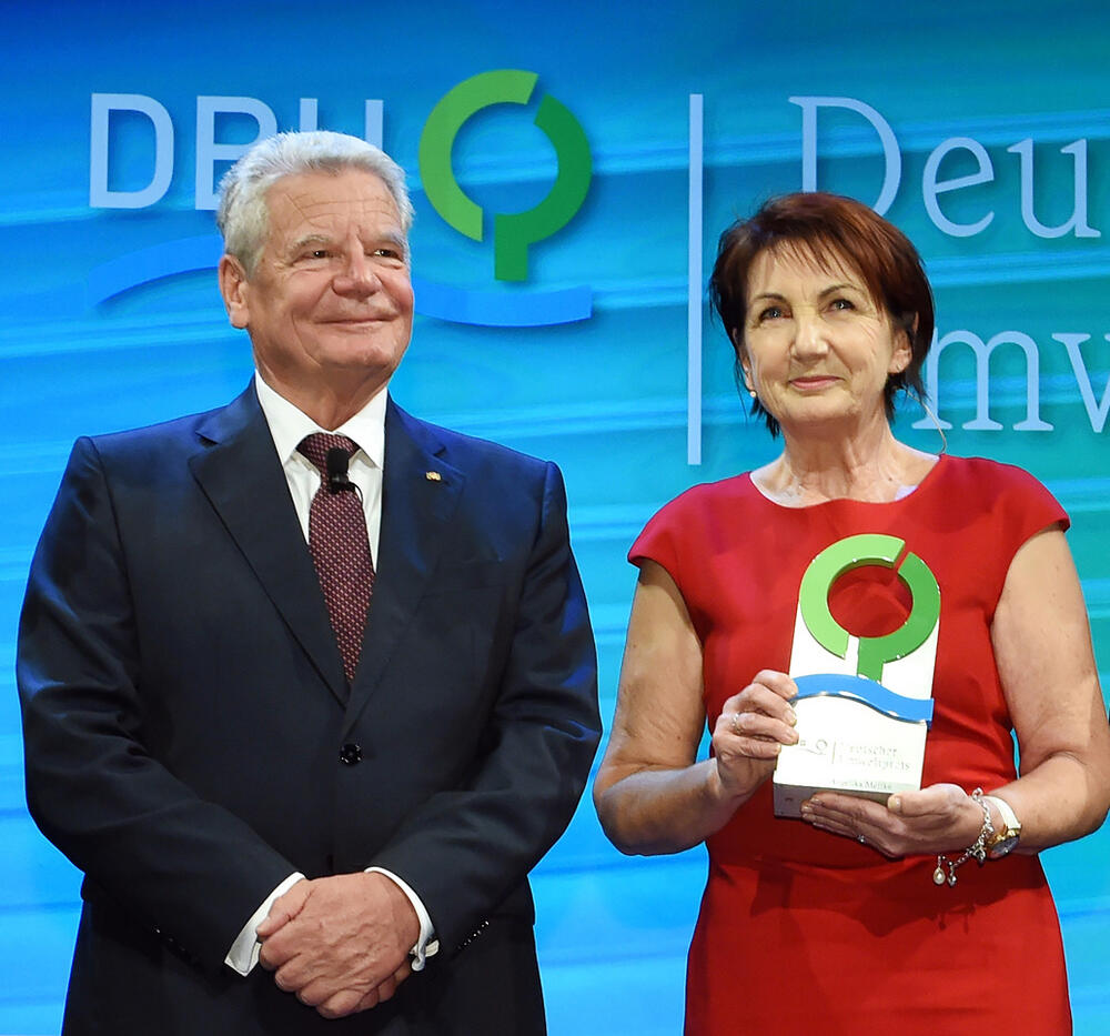 Gauck/Mettke UWP Würzburg 2016 © Peter Himsel/DBU