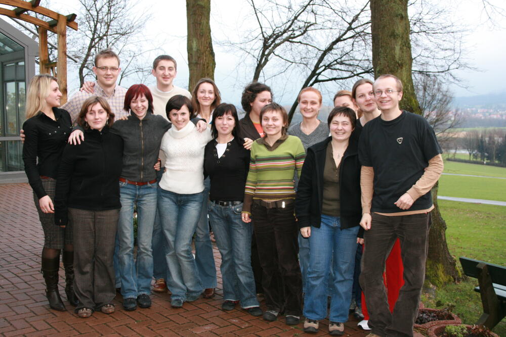 Gruppenbild: polnisches Stipendienprogramm 