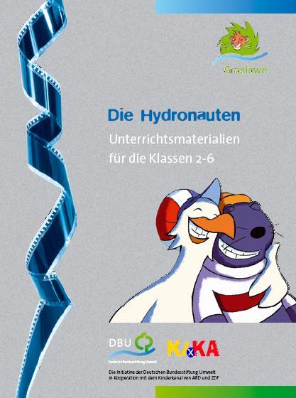Deckblatt Graslöwen Unterrichtmaterial - Die Hydronauten 