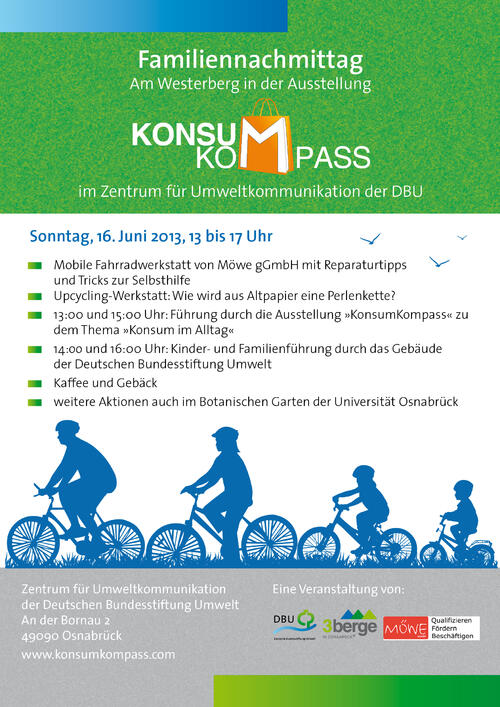 Poster zum Offenen Sonntag 2013 