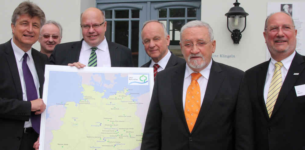 Übergabe 2. Tranche Nationales Naturerbe 