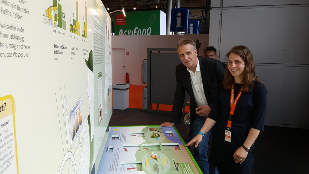 Wenzel bei IdeenExpo Stickstoffkreislauf &copy; Deutsche Bundesstiftung Umwelt