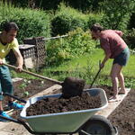 Integration im Garten JuZuVie17 © Melanie Vogelpohl/Deutsche Bundesstiftung Umwelt
