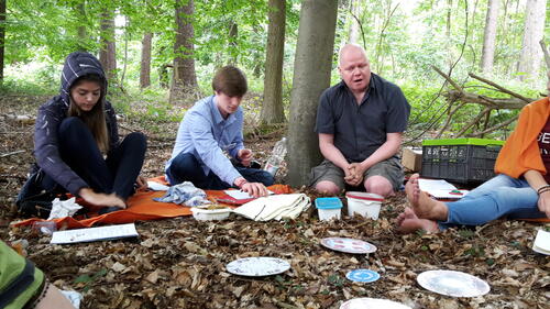 Bodenexkursion JuZuVie17 © Hannah Knaudt/Deutsche Bundesstiftung Umwelt