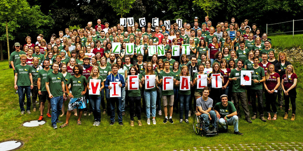 JuZuVie 2017 Gruppenfoto © Michael Münch/DBU