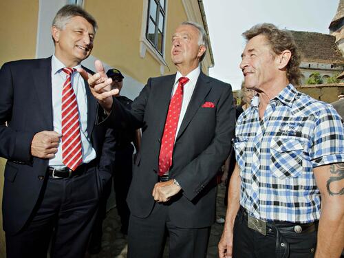 Brickwedde/Neumann/Maffay &copy; Volker Wiciok/Peter Maffay Stiftung