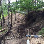 Feuerstelle DBU-Naturerbefläche Himmelsgrund  © Clemens Messner/Bundesforstbetrieb Thüringen-Erzgebirge