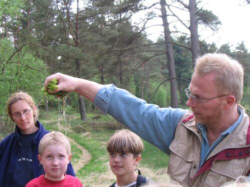 Moorschutz mit Kindern des NABU Hambergen 