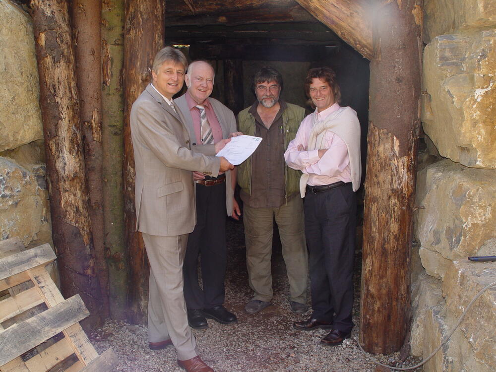 Bewilligungsübergabe zum neuen Netzwerkprojekt des Osnabrücker Zoos &copy; Stephan Schute