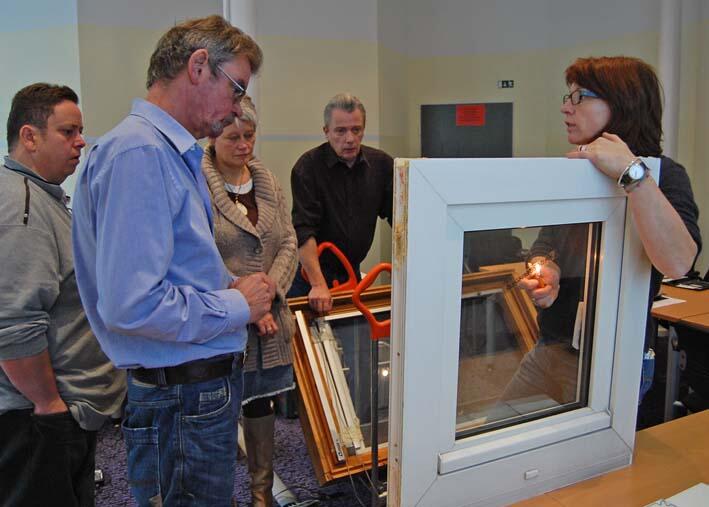 Qualifizierung Fensterausbau © Deutsche Bundesstiftung Umwelt