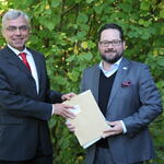 Prof. Gottschalk und Alexander Bonde  © Hochschule Rottenburg