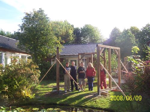 muna 2007_NABU Hambergen_Kooperative Gesamtschule Hambergen_Bau eines  Grünen Klassenzimmers &copy; Klaus-Dieter Lüken, NABU Hambergen