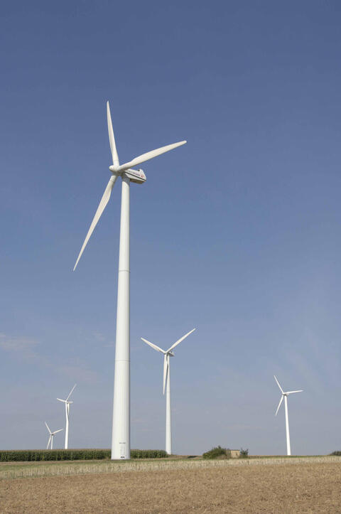 Windpark © BMU/Bernd Müller