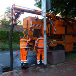 Mitarbeiter der Stadtentwässerung Hannover © Institut für Siedlungswasserwirtschaft und Abfalltechnik der Leibniz Universität Hannover (ISAH)