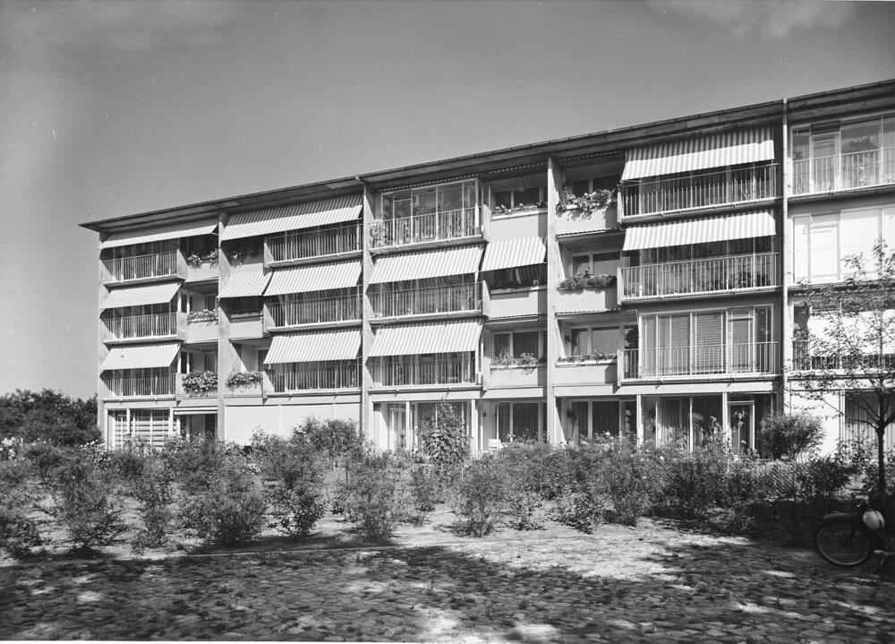Hoffmannschen Häuser im Jahr 1959 © Berliner Bau- und Wohnungsgenossenschaft von 1892 eG