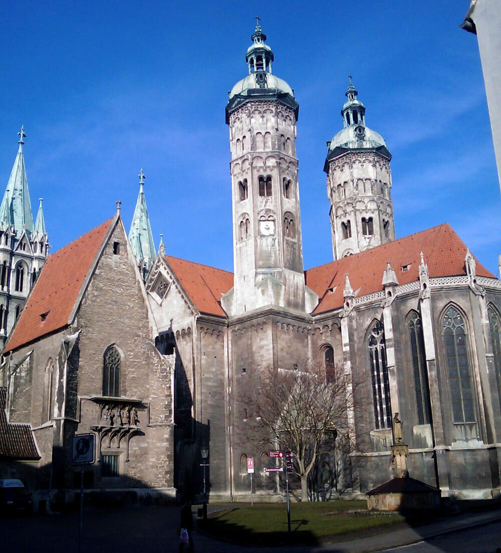 Dachstuhl des Naumburger Doms 