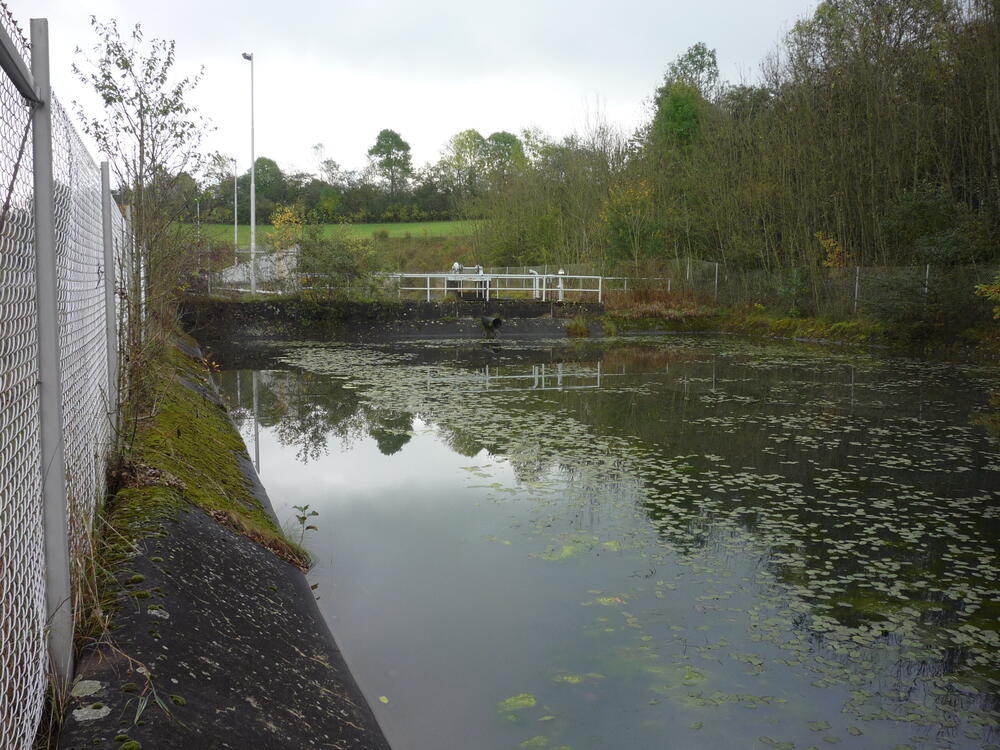 ehemalige Panzerwaschanlage Oschenberg © Bundesforst Reußenberg